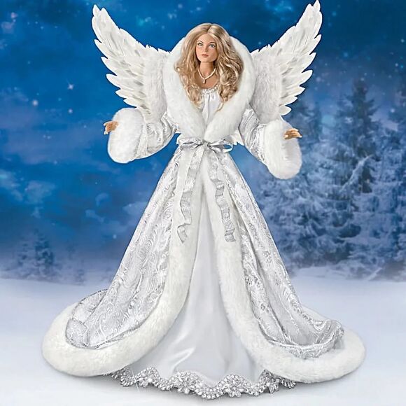 Ashton Drake Illuminated "Silent Night" Poseable Musical Angel Doll Christmas - Picture 2 of 8
